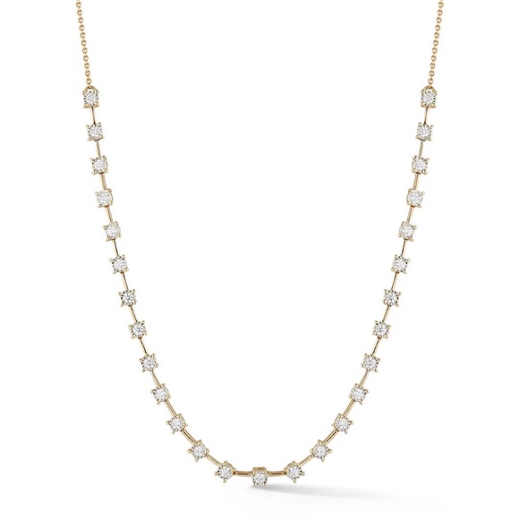 Dana Rebecca Designs Jewelry - Ava Bea Interval Tennis Necklace